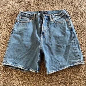 Abercrombie & Fitch Blue Jean Shorts